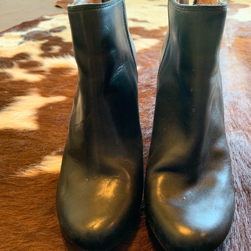 MADEWELL black ankle booties size 8